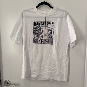 White Graphic T-Shirt